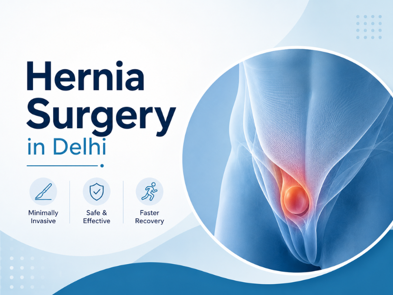 Advanced Hernia Surgery in Delhi by Dr. Prashant Kumar