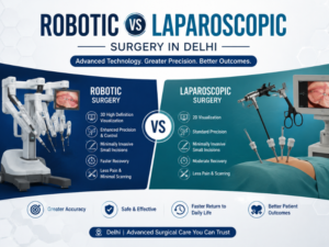 Robotic vs Laparoscopic Surgery in Delhi: Understanding the Evolution of Modern Surgical Techniques | Dr. Prashant Kumar