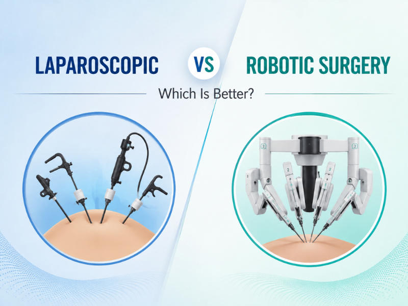 Laparoscopic vs robotic surgery for hernia, gallbladder and other conditions